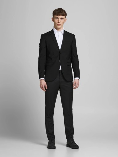 141 Jack&Jones Franco Костюм Черный Super Slim Fit 46 S