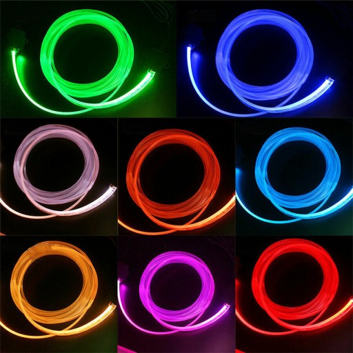 5 x 6M RGB EL WIRE ВНУТРЕННЕЕ ВОЛОКОННОЕ ОСВЕЩЕНИЕ