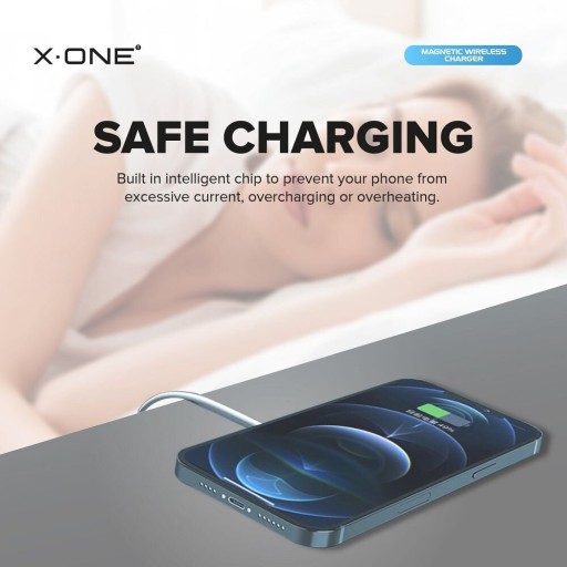 Беспроводное зарядное устройство X-ONE, совместимое с Magsafe 15 Вт