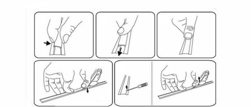 Zestaw PROFIL LED ALUMINIOWY do PŁYT karton-gips GK GIPSOWYCH + klosz 2m