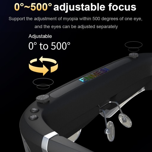 Умные очки Virtual, очень большой экран 200 дюймов