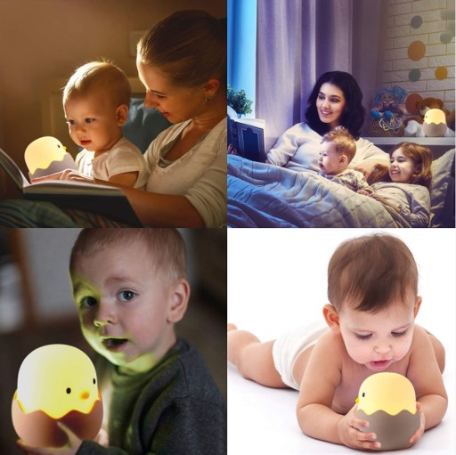 Светодиодный ночник Egg с зарядкой через USB