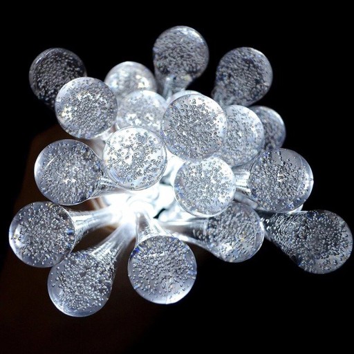 LED СОЛНЕЧНЫЙ САД САДОВЫЕ ИСИЛИЦЫ ICE 30xLED СЛЕЗЫ ДЕКОРАТИВНАЯ ЦЕПЬ