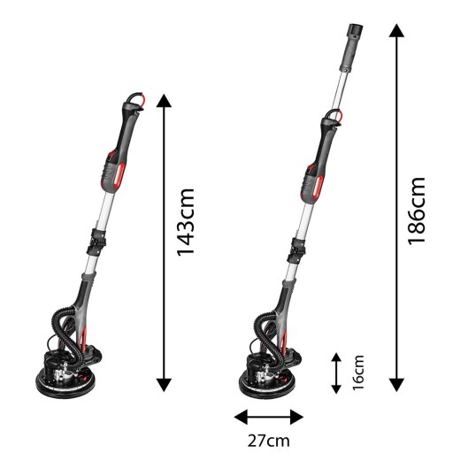SZLIFIERKA DO GIPSU ŻYRAFA LED GRAPHITE