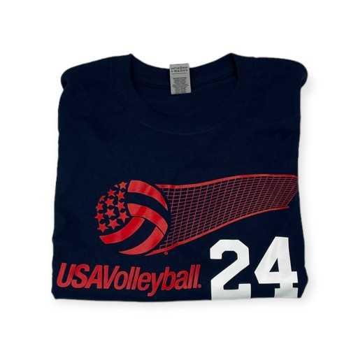 Koszulka t-shirt męski GILDAN USA VOLLEYBALL L