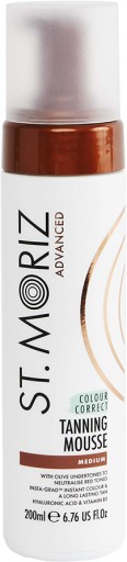 St.Moriz Advanced Цветокорректирующий мусс MEDIUM