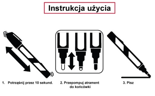 MARKER AKRYLOWY OZDOBNY DEKO 1-2 MM RÓŻOWY MG