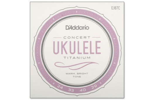 D'ADDARIO EJ87C струны для концертной укулеле, оригинальные