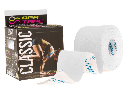 REA TAPE Кинезиотейпирующая спортивная лента БЕЖЕВАЯ