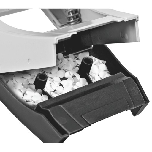 Dziurkacz biurowy Leitz NeXXt Series Style do 30 kartek metaliczny biały