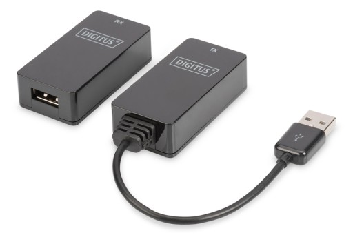 Przedłużacz extender USB skrętka RJ45 45m DIGITUS