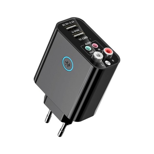 АДАПТЕР VIKEFON BLUETOOTH 5.0 AUX+RCA ПУЛЬТ ДИСТАНЦИОННОГО УПРАВЛЕНИЯ