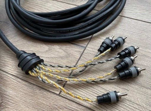 Hollywood PRO-625 высококачественный сигнал RCA 6-канальный 5м для усилителя