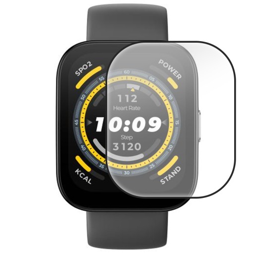 2x ГИБРИДНЫЕ СТЕКЛА ДЛЯ AMAZFIT BIP 5 + МОНТАЖНЫЙ КОМПЛЕКТ