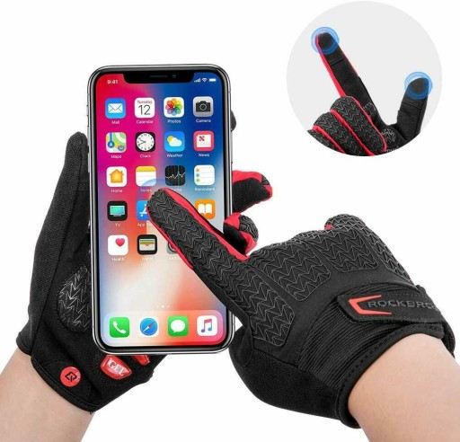 ROCKBROS S169-1BR Велосипедные перчатки теплые XL