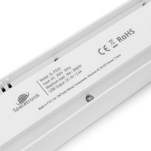 Удлинительный кабель Smart WiFi Power Strip с USB Smart Life Tuya Alexa