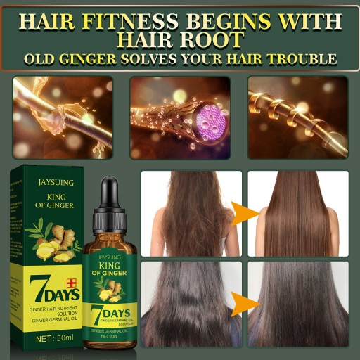 Hair Growth Essential Olejek do Włosów Ginger King Do Pielęgnacji Włosów