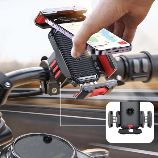JOYROOM UCHWYT NA KIEROWNICĘ NA ROWER MOTOCYKL HULAJNOGĘ WÓZEK SOLIDNY