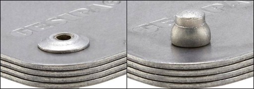 Nit 1-str.zam.CAP,al./VA,leb plas.-okr. 3,2x8mm