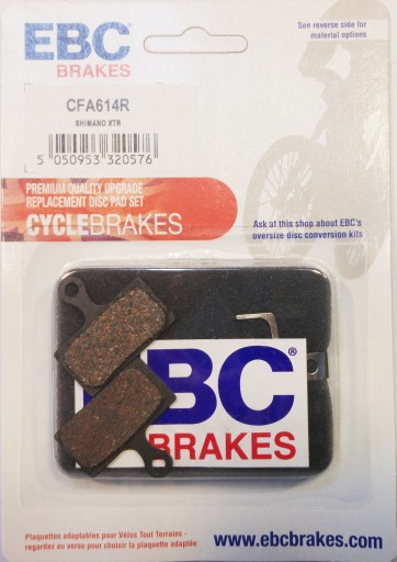 Органические спортивные колодки SHIMANO BR-R785 EBC.