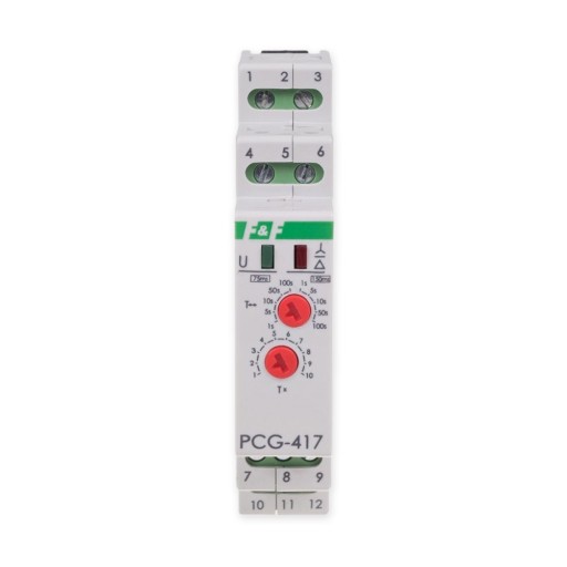 F&F PRZEKAŹNIK CZASOWY 2Z 8A GW-TR PCG-417 DUO