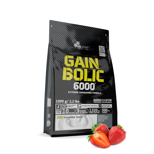 OLIMP GAIN BOLIC 6000 1кг БЕЛКИ МАССА УГЛЕВОДЫ