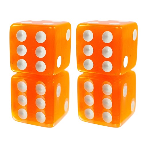НАБОР ИЗ 2 КУБИКОВ FIRERBOL RPG КУБИКИ 1,6 СМ