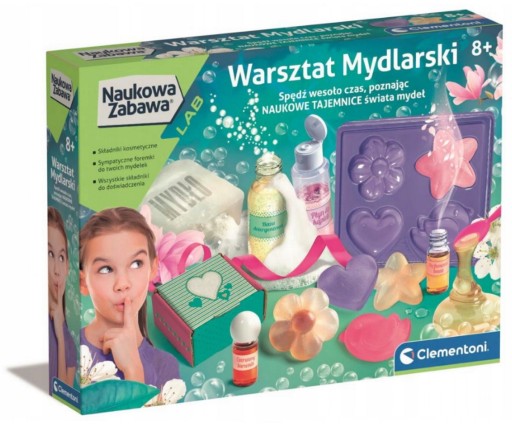 WARSZTAT MYDLARSKI NAUKOWA ZABAWA CLEMENTONI
