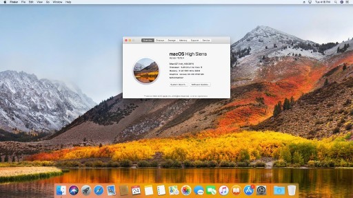 Oryginalny MacOS High Sierra dysk instalacyjny USB System