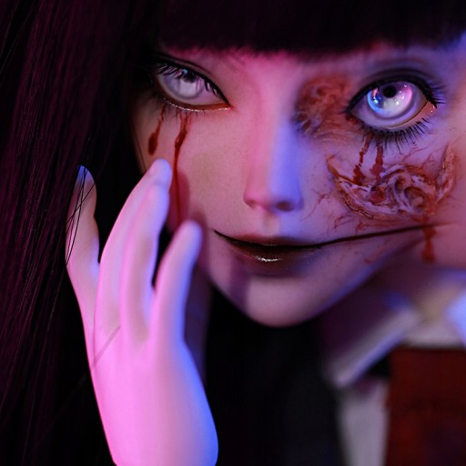 Кукла BJD Two Faces, полный набор 1/4 миллиона, Double Emotions