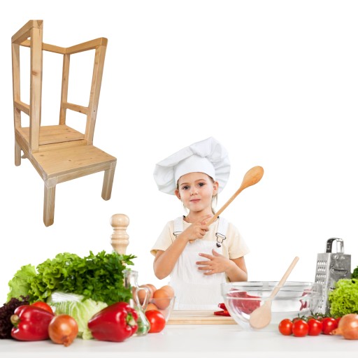 KRAFTEK KITCHEN ASSISTANT Регулируемые ярусы Растет вместе с ребенком SOLID