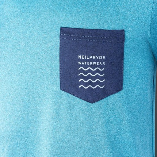 NEILPRYDE Nano Tee XXL мужская футболка из лайкры, синяя