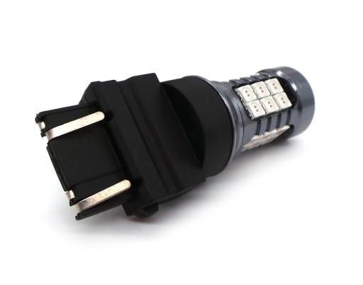 P27/7W Светодиодная лампа 3157 12V 20W CANBUS красная