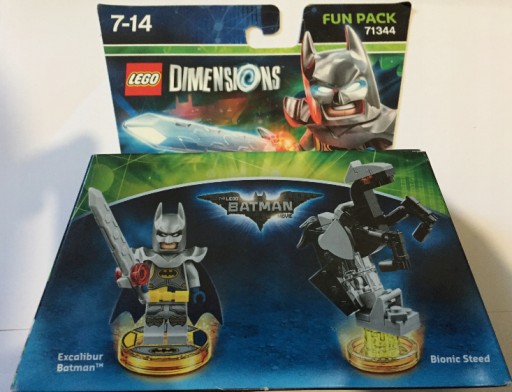 LEGO DIMENSIONS FUN PACK БЭТМЕН ЭКСКАЛИБУР 71344