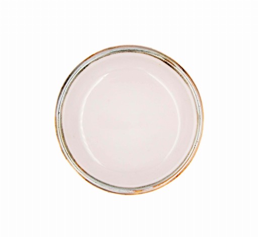 Sztaplowana dipówka kokilka 7 cm Cottage White Alumina PORCELANA BOGUCICE