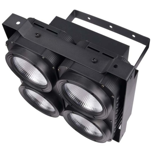 REFLEKTOR OŚWIETLACZ SCENICZNY ESTRADOWY BLINDER STROBOSKOP 4x100W COB LED