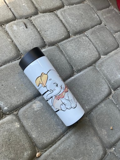 ТЕРМАЛЬНАЯ КРУЖКА ELEPHANT DUMBO ТЕРМАЛЬНАЯ БУТЫЛКА 400мл DISNEY ELEPHANT FOR SCHOOL 0,4л