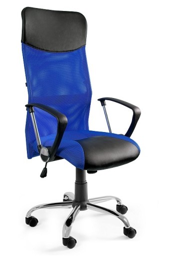 Viper Office Stuctive Viper Rotary Blue кресло регулируется с колесами