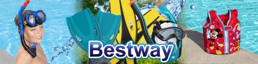 НАБОР ДЛЯ ДАЙВИНГА ДЕТСКАЯ МАСКА 3-6 лет UV Bestway 24018