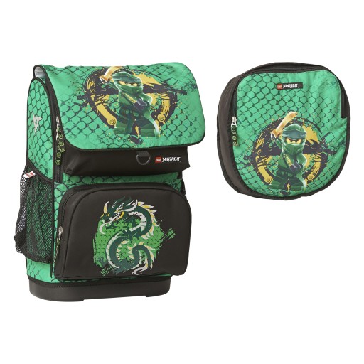 ЗЕЛЕНЫЙ ШКОЛЬНЫЙ РЮКЗАК LEGO NINJAGO OPTIMO LLOYD