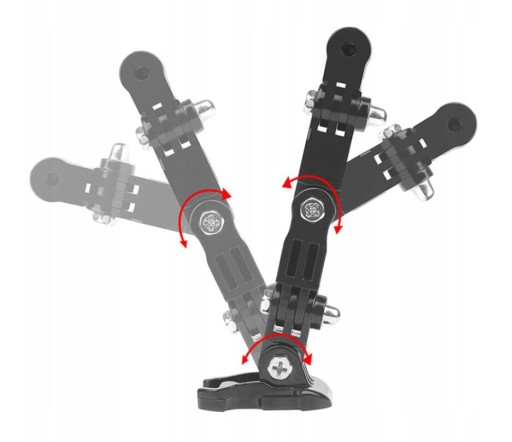 КОМПЛЕКТ ДЛЯ КРЕПЛЕНИЯ НА ШЛЕМ GOPRO SJCAM EKEN