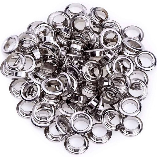 100 SZT OCZKA DZIURKACZ NAPY DO PLANDEK 6MM