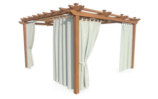 Занавес сада террасы для Pergola 155x200