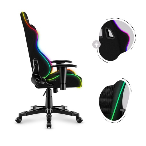 Игровое кресло для ребенка LIGHTS RGB Huzaro