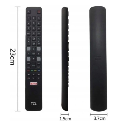 Пульт для телевизора TCL RC802N Black TCL Universal
