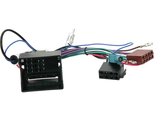 Переходник VW Skoda Quadlock — ISO + сепаратор Fakra