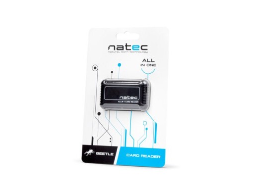 Универсальный кард-ридер Natec BEETLE SDHC USB 2.0