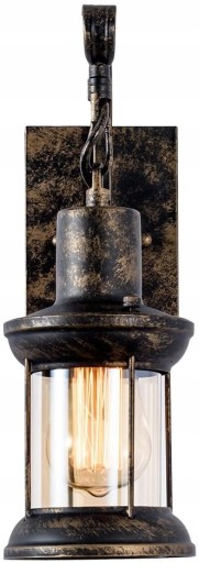 Lampa LED Zewnętrzna Kinkiet Ogrodowy Retro 3
