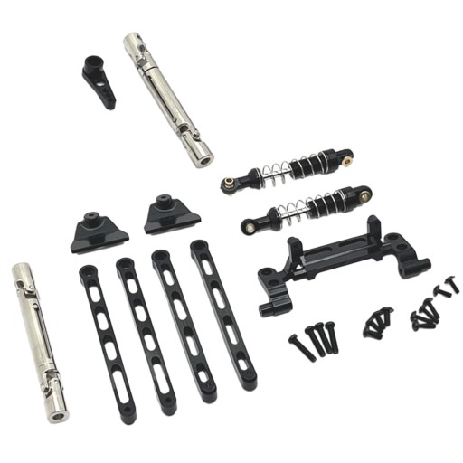 Запасные части амортизатора RC, твердая запасная модель игрушки DIY, красный цвет