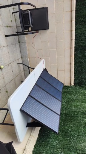 Przenośna elektrownia panel słoneczny 600W aku R600 100W